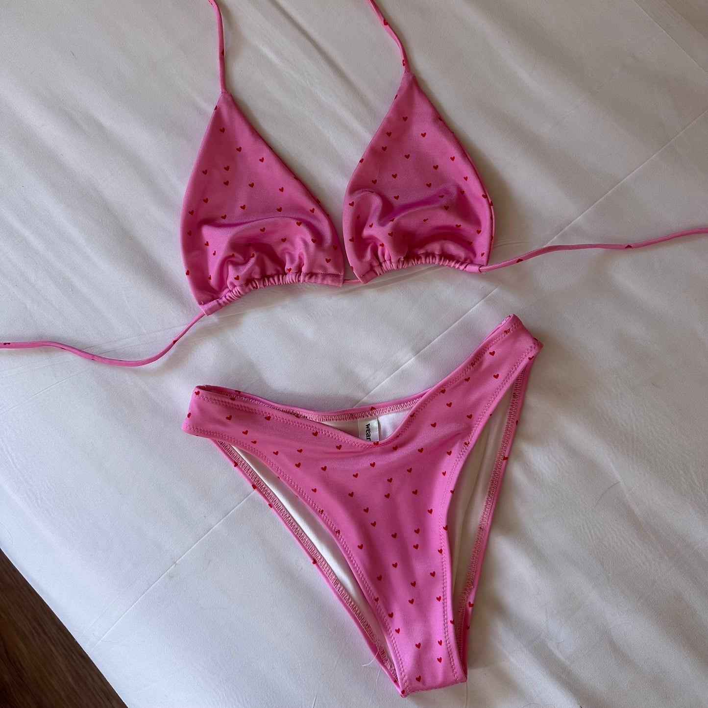 (Premade) Itty Bitty Heart Bikini Set - Multiple Sizes