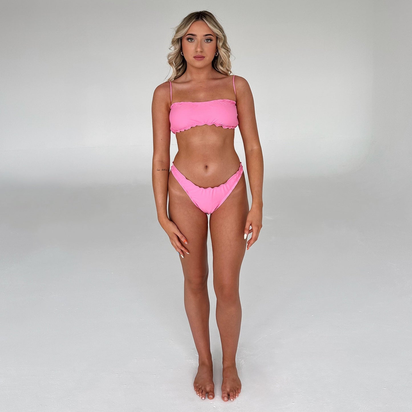 Barbie Pink Ruffle Bikini Set